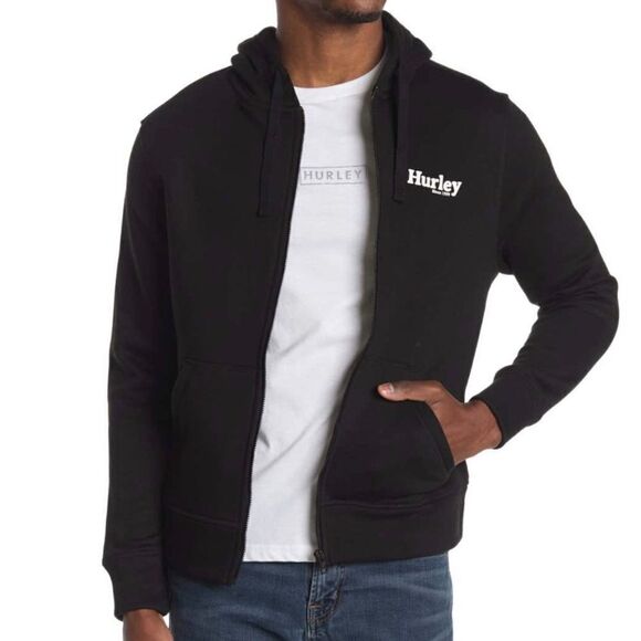 Logo Fleece zip  Hoodie - Picture 1 of 6